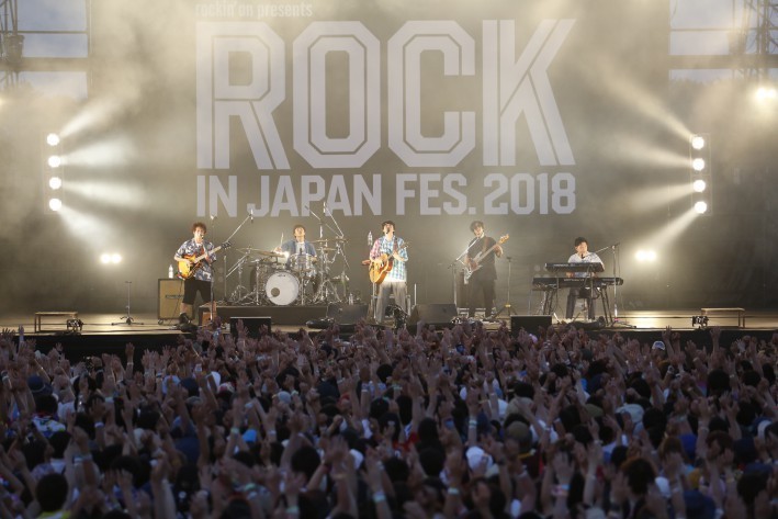 sumika - ROCK IN JAPAN FESTIVAL 2018 （ ロック イン  ジャパン フェス 2018 ）でのライブ写真