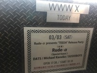 Rude-αによる自主企画イベントを渋谷WWW Xで観た！