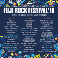 「FUJI ROCK FESTIVAL」第6弾でマイヘア、The Birthday、MISIA、平井 大ら14組