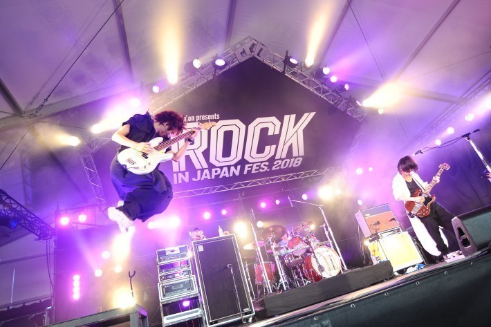 BURNOUT SYNDROMES - ROCK IN JAPAN FESTIVAL 2018（ロック･イン・ジャパン・フェスティバル2018） でのライブ写真