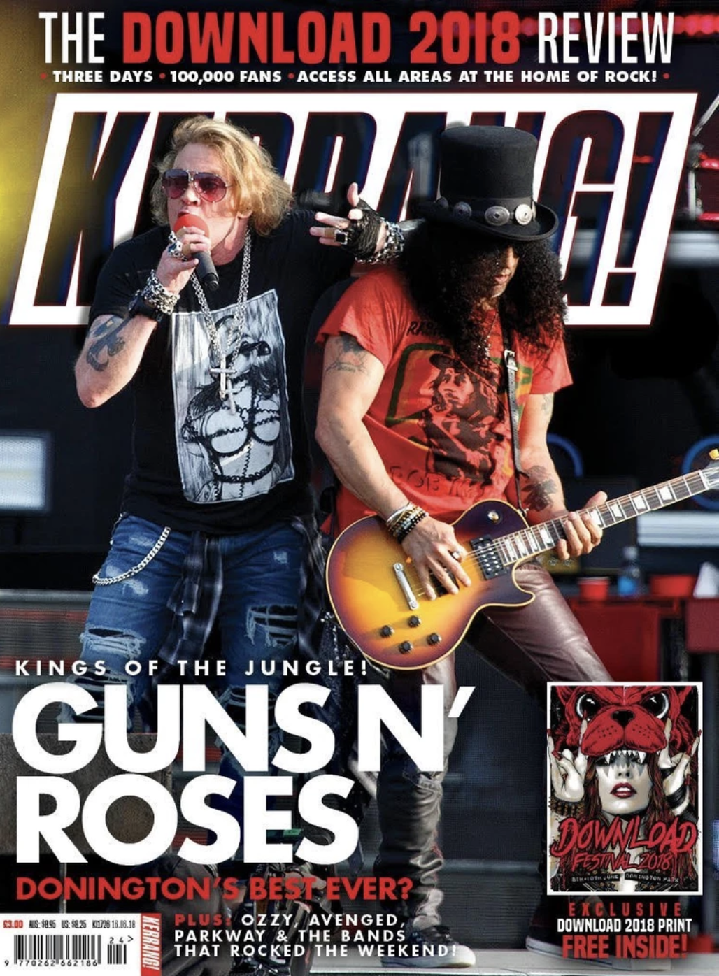 Guns N' Roses / Three Kings Back #1