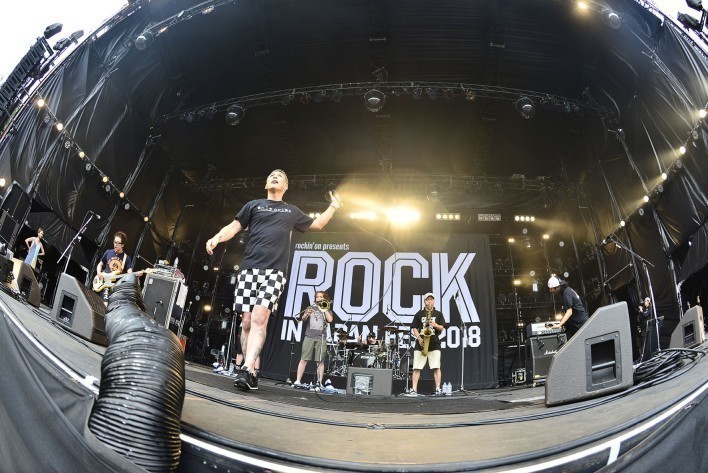 KEMURI - ROCK IN JAPAN FESTIVAL 2018（ロック･イン・ジャパン・フェスティバル2018） でのライブ写真