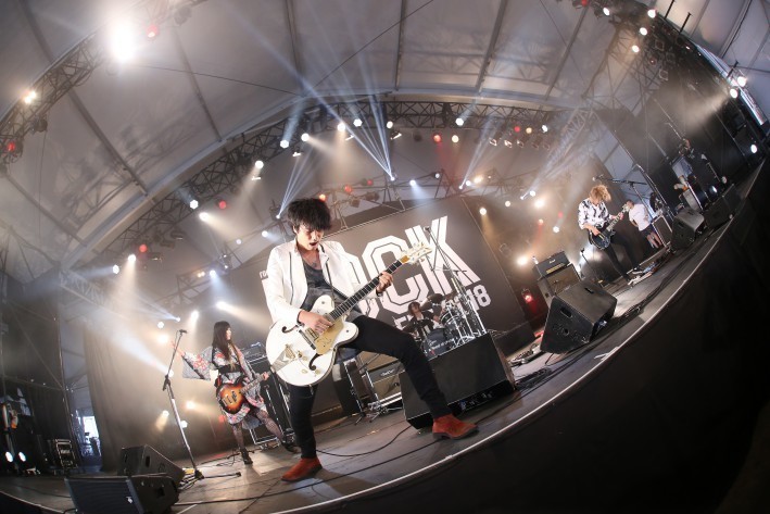 a flood of circle - ROCK IN JAPAN FESTIVAL 2018（ロック･イン・ジャパン・フェスティバル2018） でのライブ写真