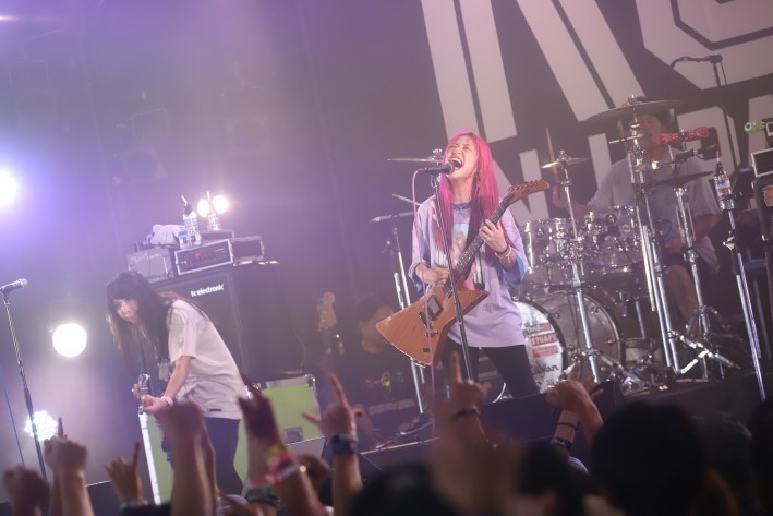 Dizzy Sunfist - ROCK IN JAPAN FESTIVAL 2018（ロック･イン・ジャパン・フェスティバル2018） でのライブ写真